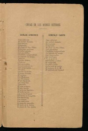Obras de los mismos autores