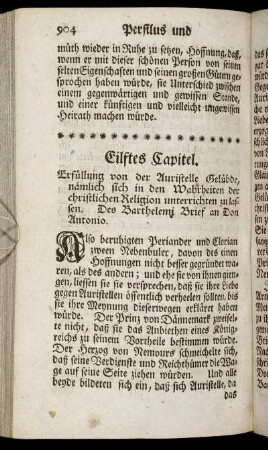 Eilftes Capitel. - Sechzehntes Capitel.