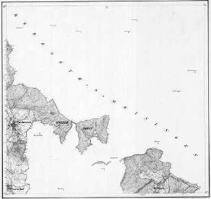 [Topographische Karte (Äquidistantenkarte) Sachsen 1:25.000]