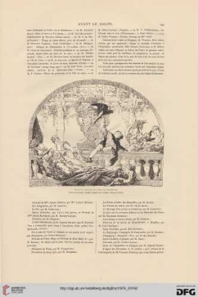 Avant le salon