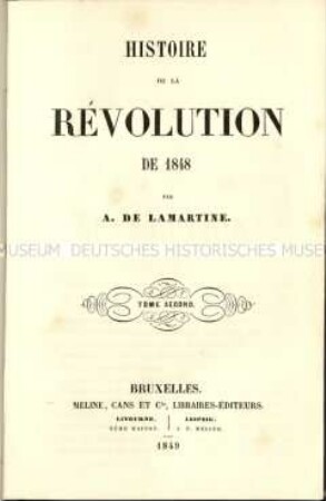Geschichte der Revolution 1848 in Frankreich, Bd. 2