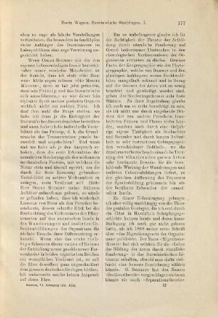 Darwinistische Streitfragen ; I : Separat-Abdruck aus Kosmos. VI. Jahrgang 1882