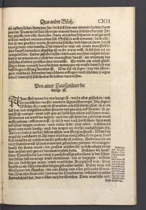XIIII. Von ainer Haußmutter die betagt ist.
