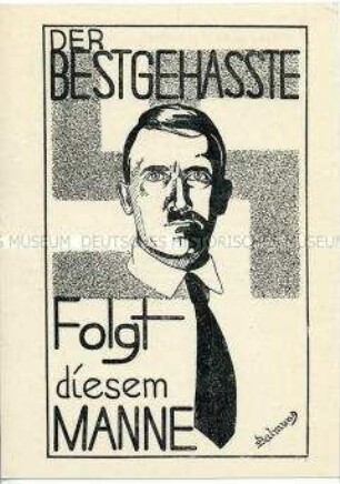 Hitler-Werbepostkarte