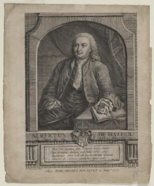 Bildnis des Albertus de Haller