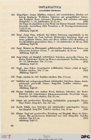 Ostasiatica (Nr. 631-670)