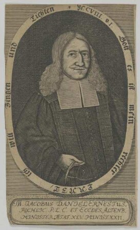 Bildnis des Jakobus Daniel Ernestus