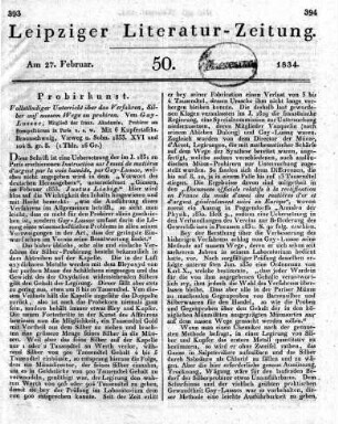 1834-02-27 : 50. Stück