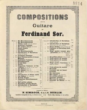 Trois pièces de société : Oeuvre 36