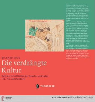 Band 59: Mittelalter-Forschungen: Die verdrängte Kultur : Muslime im Süditalien der Staufer und Anjou (12.-13. Jahrhundert)