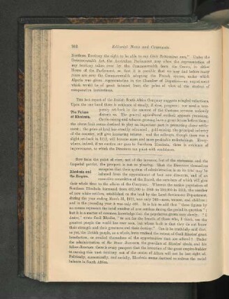 Rhodesia and the Empire.