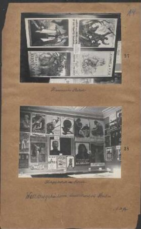 Französische Plakate