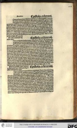 [E]neas cardinalis Senensis Johanni Inhili... Que scripsisti de curia nostri Cesaris iam pridem noveramus...