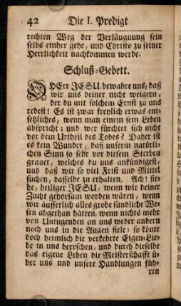 42-44, Schluß-Gebett.