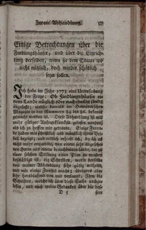 Zwote Abhandlung.