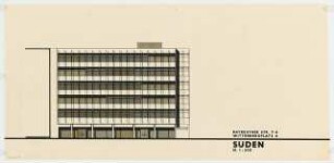 Bürohaus Bayreuther Straße 7-8 / Wittenbergplatz 4, Berlin-Schöneberg: Ansicht 1:200