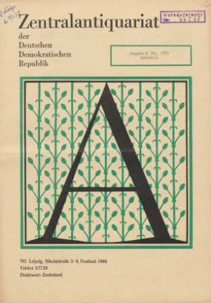 Nr. 925: Graphik