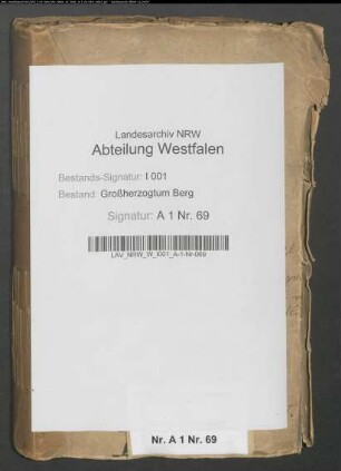 Verwaltung frommer Stiftungen. (Vorakten der Kriegs- und Domänenkammer Münster)