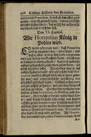 Das VI. Capitel. - Das XI. Capitel.