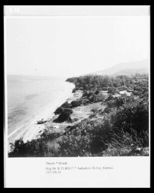Strand auf der Insel Thasos