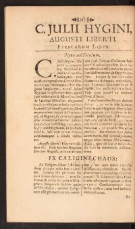 Fabularum Liber.