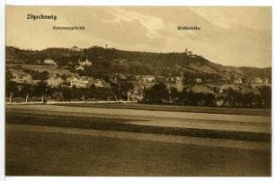 Radebeul. Genesungsheim und Wettinhöhe - Zitzschewig