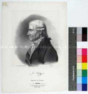 Porträt des Komponisten Joseph Haydn