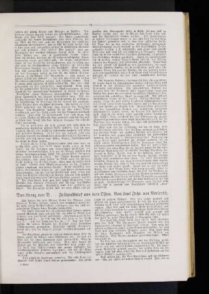 Das Kreuz von D . . . Feldpostbrief aus dem Osten.