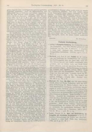 242-245 [Rezension] Eberle, Chr. G. (Hrsg.), Luther’s Evangelien-Auslegungen. Ein Commentar zu den vier Evangelien. Aus seinen Werken gesammelt u. bearb. v. E. 2., umgeänd. u. verm. Aufl