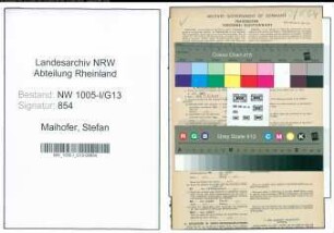 Entnazifizierung Stefan Maihofer , geb. 10.05.1893 (Polizeimeister)