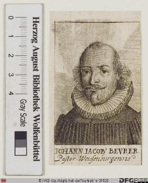 Bildnis Johann Jacob Beurer (I)