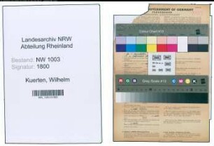 Entnazifizierung Wilhelm Kuerten , geb. 31.07.1898 (Rohrzieher)