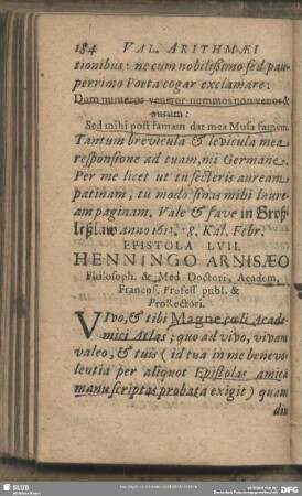 Epistola LVII.