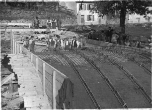 Brücke in Lautenbach-Zell (Baustelle)