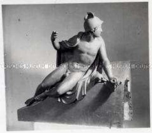 Wien, Belvedere, Bildhauer Professor Franz Anton von Zauner, Figur "Der Handel"