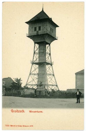 Groitzsch. Wasserturm