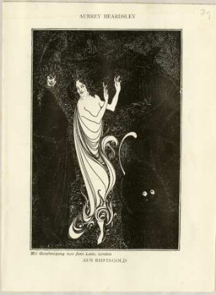 Beardsley, Aubrey: Aus Rheingold