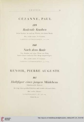 D. Graphik (Nr. 159-167)