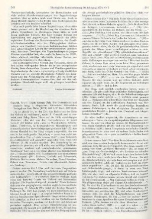 543-545 [Rezension] Gebete unserer Zeit
