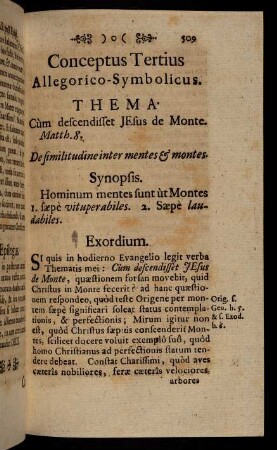 509-515, Conceptus Tertius Symbolico-Allegoricus