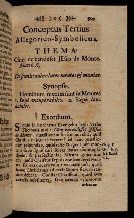 509-515, Conceptus Tertius Symbolico-Allegoricus