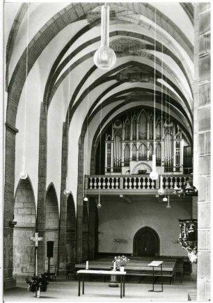Meißen. Sankt Afra, Orgel