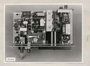 LC-Messgerät, innen, Untersicht, Foto 1955