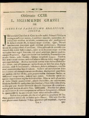 L. Sigismundi Grassii