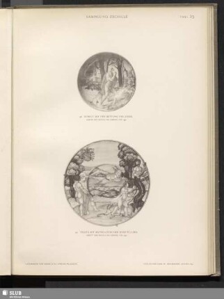 Teller mit mythologischer Darstellung
