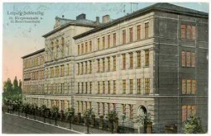 Leipzig-Schleußig : 15. Bürgerschule u. 26. Bezirksschule