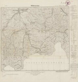 5767 (alte Nr.: 3342) Wilhelmsthal, Meßtischblatt (4cm -Karte)