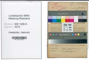 Entnazifizierung Heinrich Hoelscher , geb. 04.02.1904 (Gastwirt)