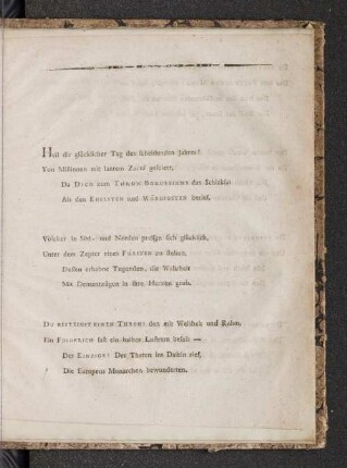 [Glückwunschgedicht.]