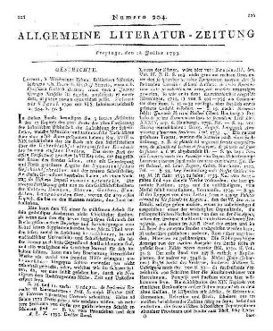1793: Allgemeine Literatur-Zeitung